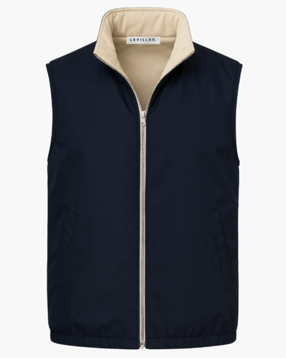 Lukas | Stylische Herrenweste mit wendbarem Design