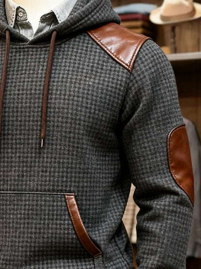 Jonas | Modischer Hoodie mit dezenter Waffelstruktur