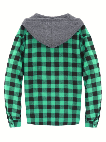 Jonas | Timberland Klassisches Flanellhemd mit Hoodie