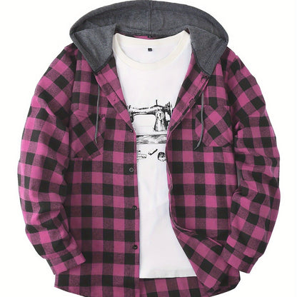 Jonas | Timberland Klassisches Flanellhemd mit Hoodie