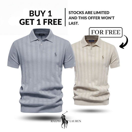 RL Men’s Seabreeze Textured Polo – Effortless Diorah.
