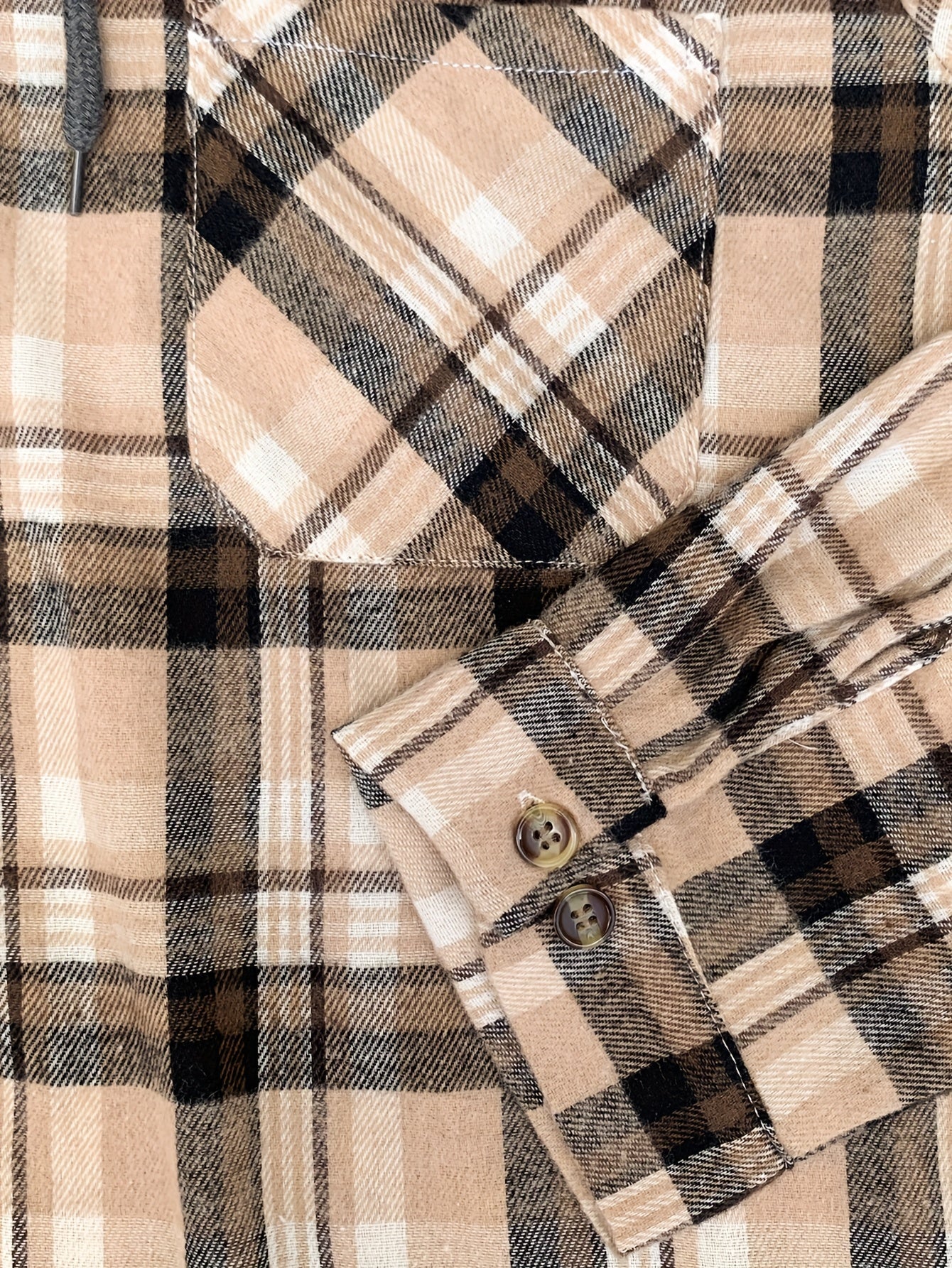 Jonas | Timberland Klassisches Flanellhemd mit Hoodie