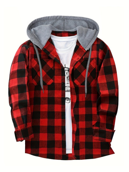 Jonas | Timberland Klassisches Flanellhemd mit Hoodie